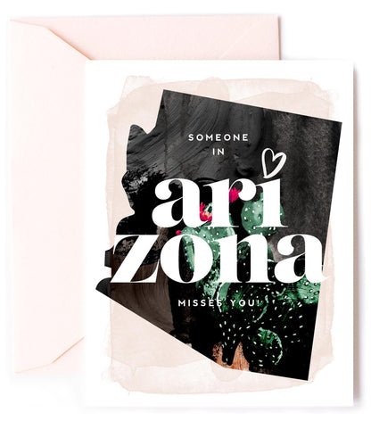 KMB280 Arizona Misses You Card