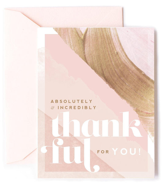 Thankful for You, Friendship & Thank You Greeting Card