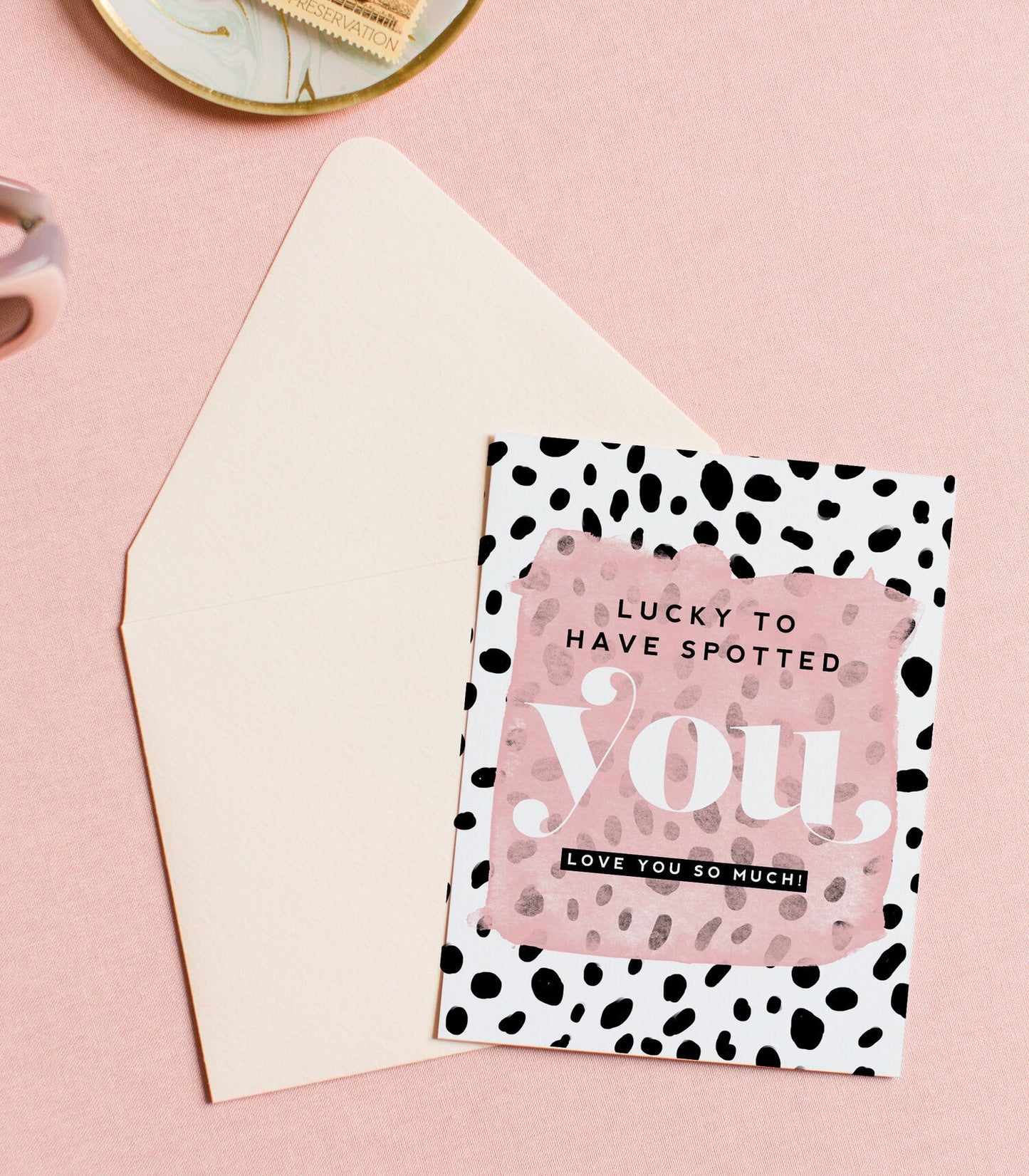 Spotted You, Love Greeting Card