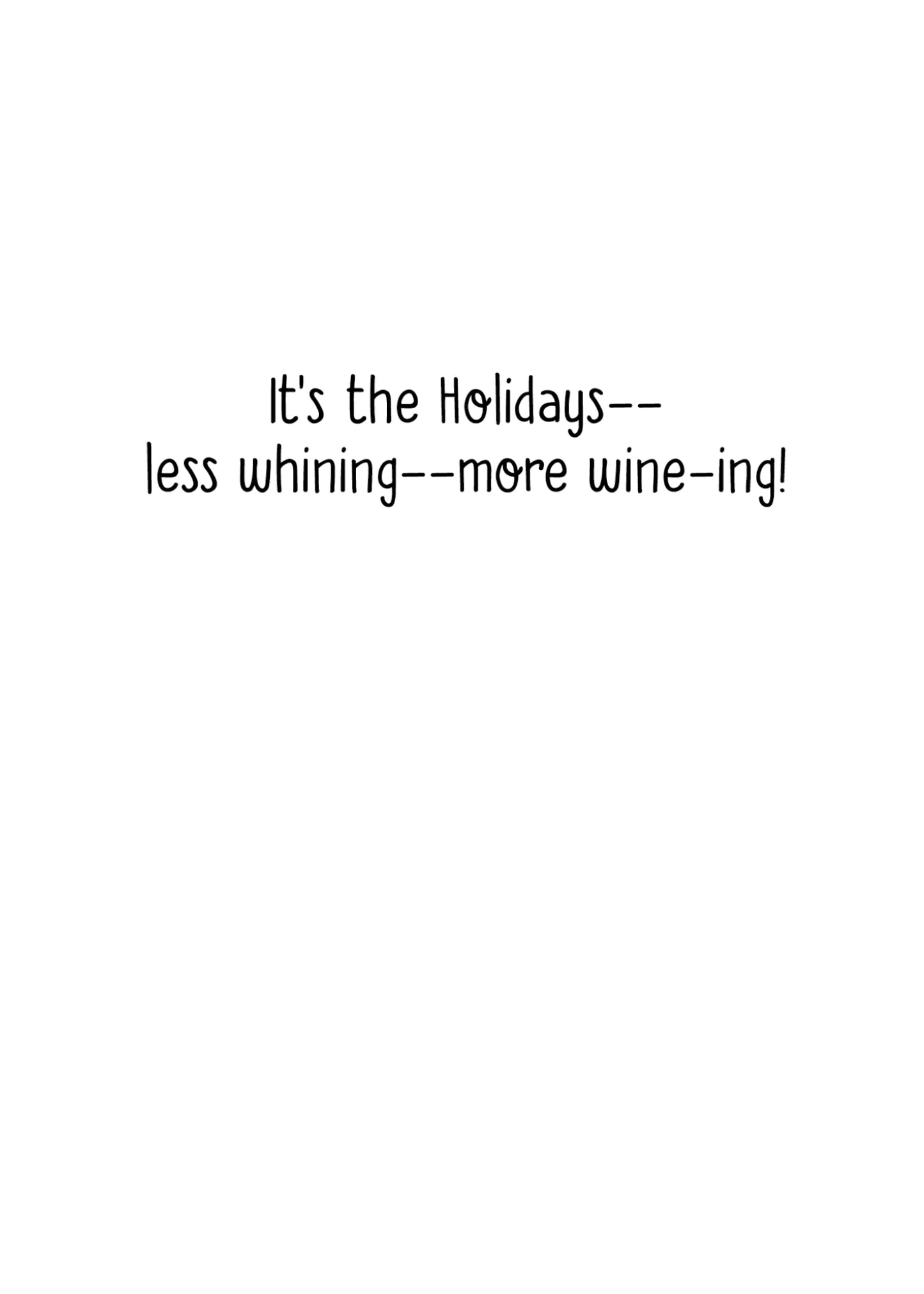 UNFS033 Holiday Card