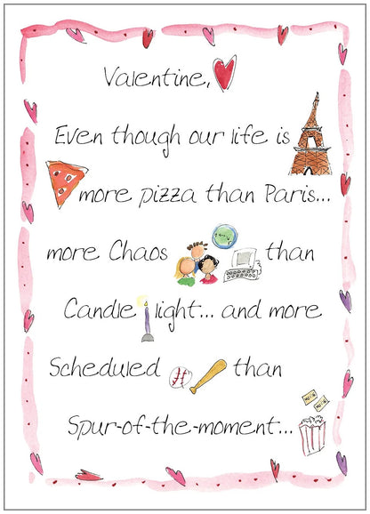 VAFH124 Valentine's Day Card