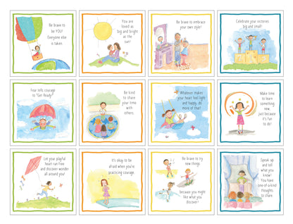 Kindness and Courage for Kids Quotes Oversized