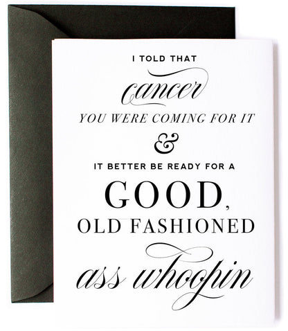 Beat Cancer, Get Well & Sympathy Card