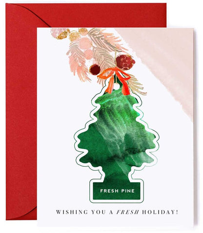 Fresh Holiday, Christmas Holiday Greeting Card