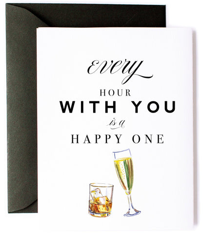 Happy Hour, Love Card & Anniversary Card