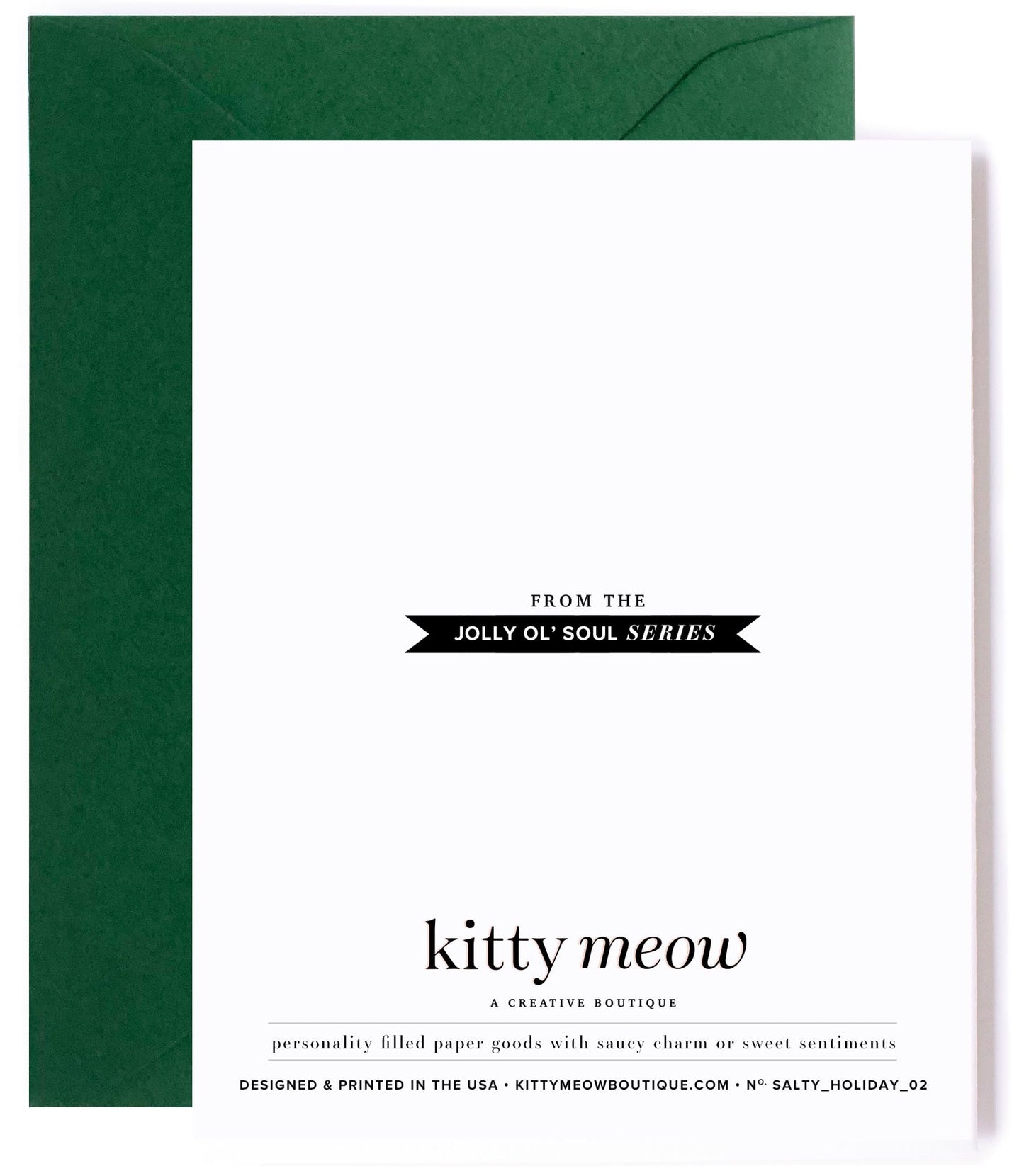 Meowy Christmas, Funny Christmas Cat Greeting Card