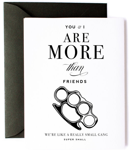 Small Gang, Funny Friendship Greeting Card