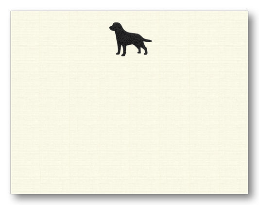 Lab Silhouette Note Card