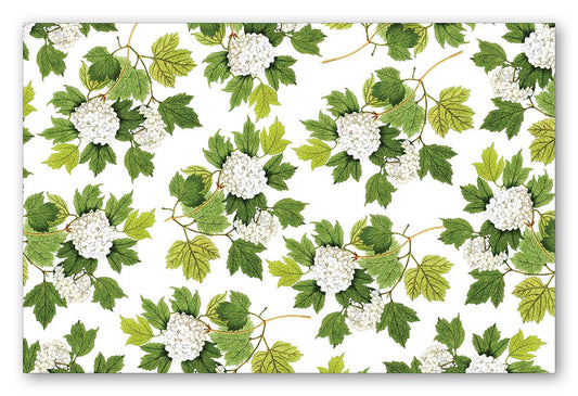 Hydrangea White Placemat