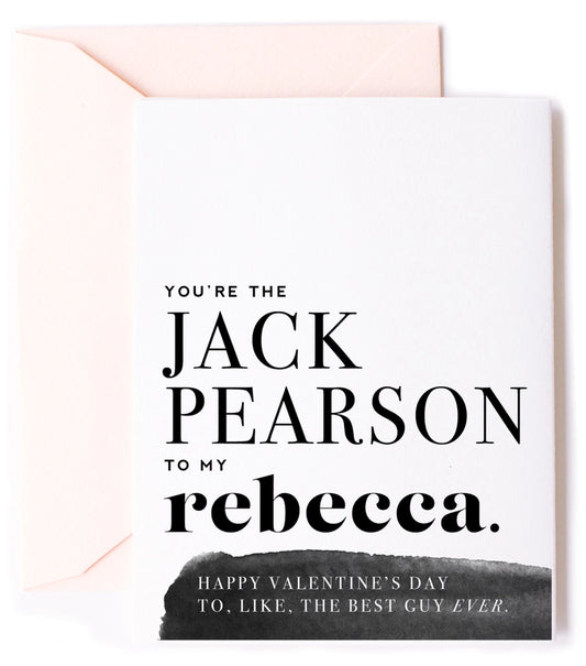 Jack Pearson This is Us Valentine's Day Card