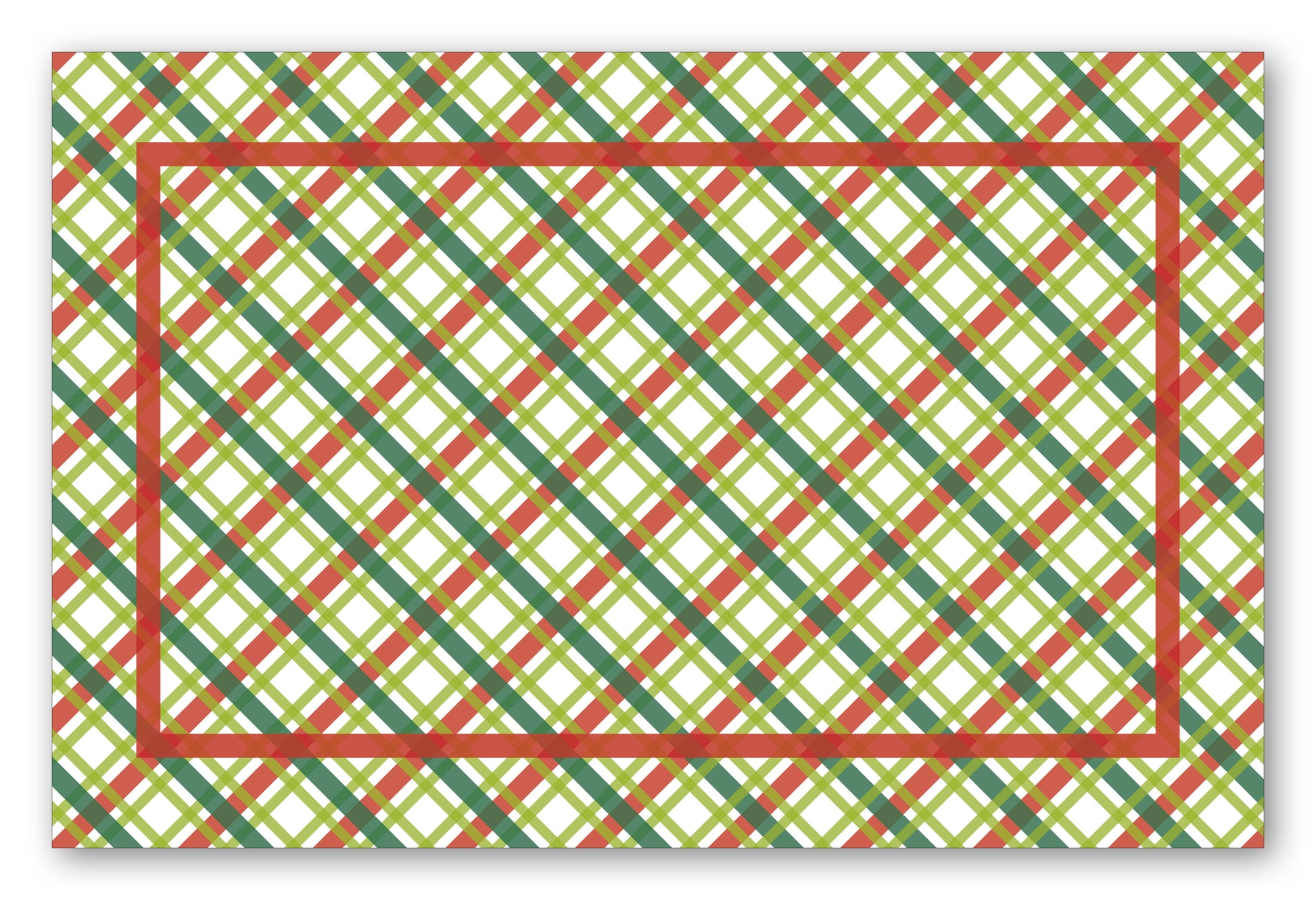 Nolen Plaid Chartreuse Placemat Nolen Plaid Chartreuse Placemat