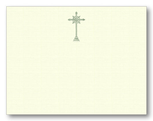 Cross Note Card - Horizontal