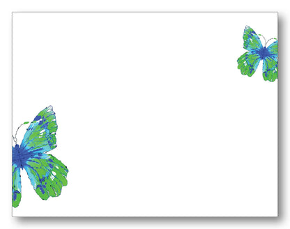 Butterfly Watercolor Note Card