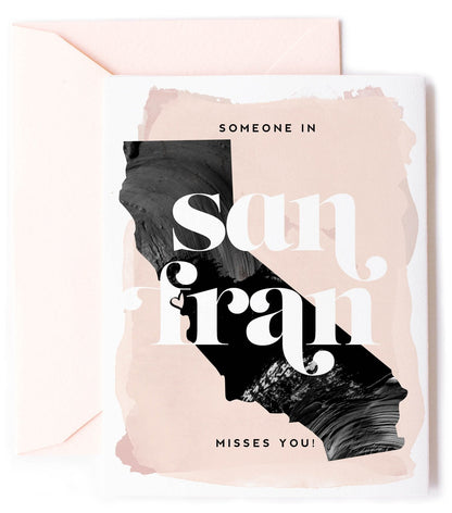 KMB286 San Francisco Misses You Card